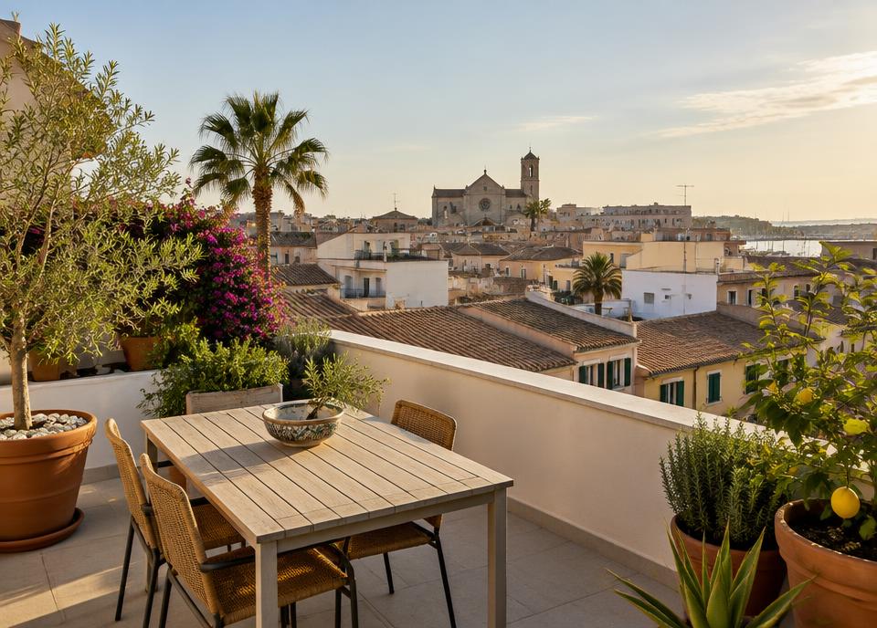 Ático con terraza